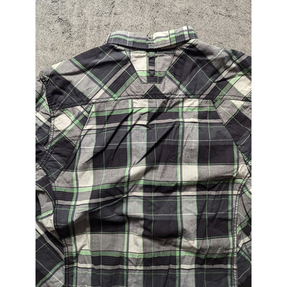 Buckle Black No. 48 Long Sleeve Button Up Shirt Men's Size Medium Standard Fit - Picture 10 of 11